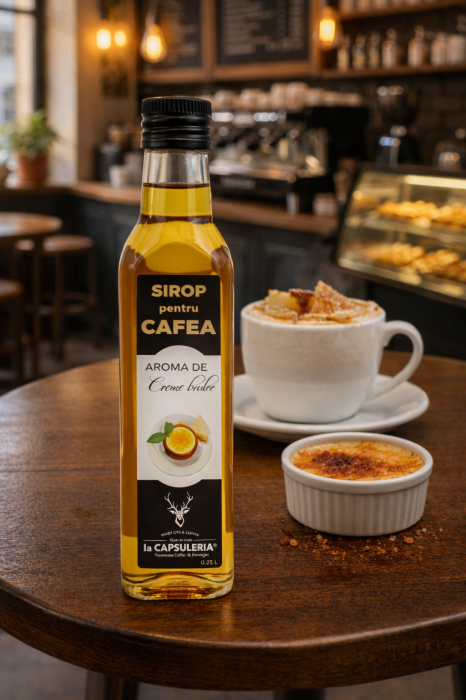 Sirop pentru Cafea, Creme Brulee, La Capsuleria, 250 ml [2]
