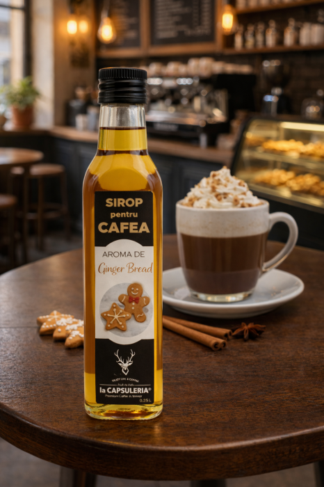 Sirop pentru Cafea, Gingerbread, La Capsuleria, 250 ml [2]