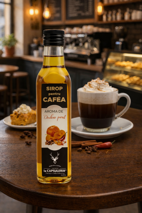 Sirop pentru Cafea, Pumpkin Spice, La Capsuleria, 250 ml [2]