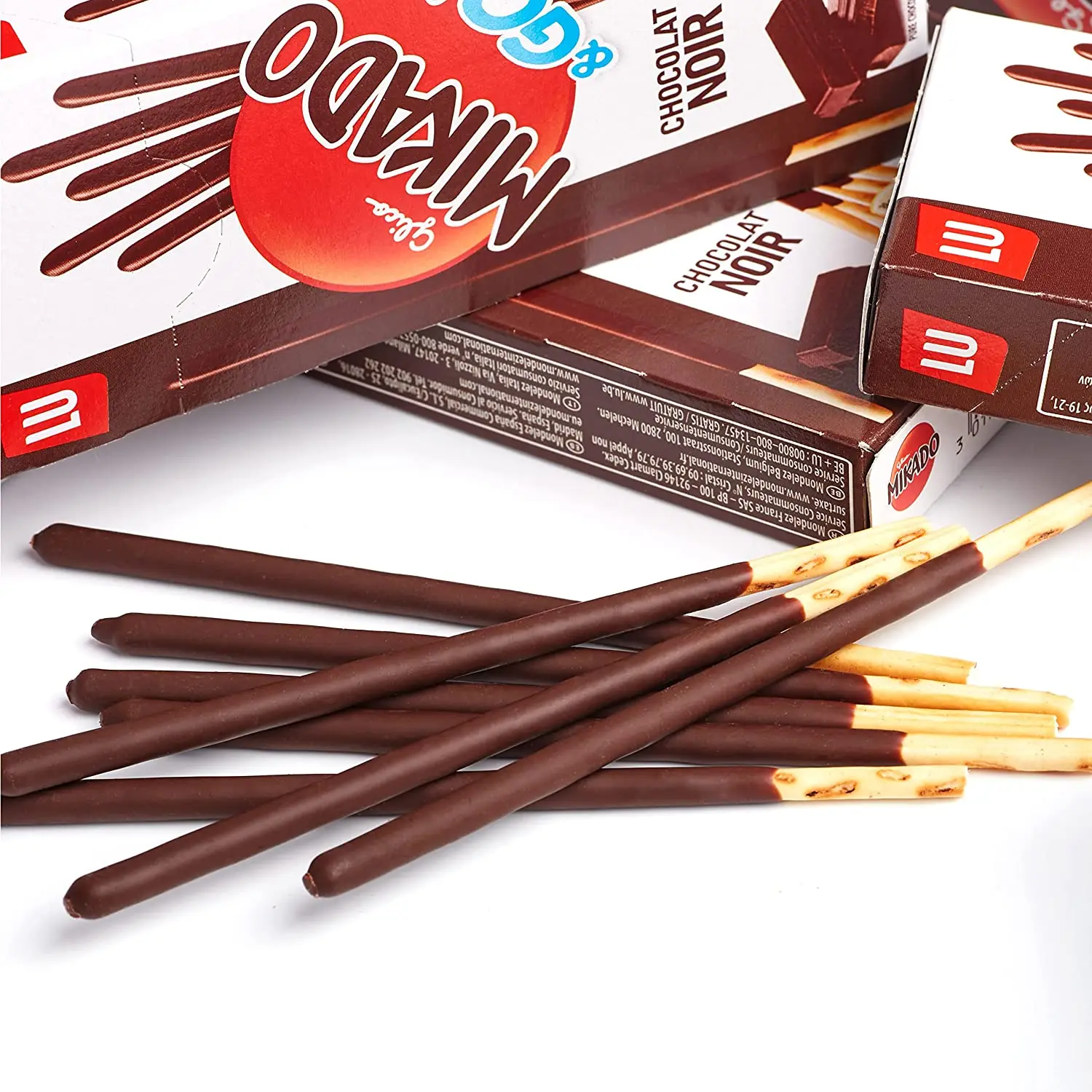 Sticks cu crema de ciocolata cu lapte, 4 x 39 g, Mikado [2]
