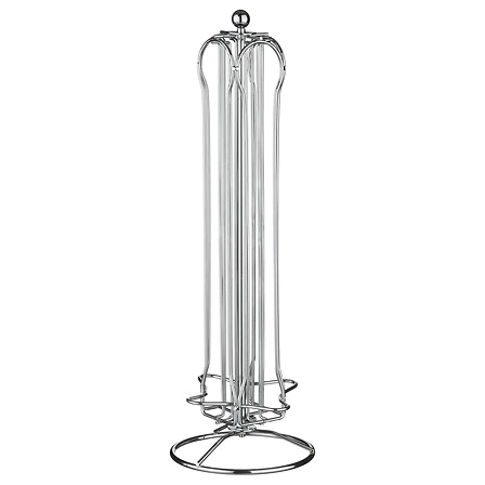 Suport pentru capsule Nespresso rotativ, 36 de capsule, Inox, Argintiu, 5Five® [2]