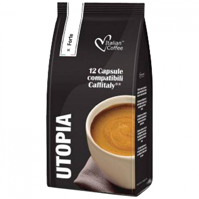 Cafea Utopia, 12 capsule compatibile Cafissimo/Caffitaly/Beanz [1]