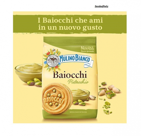 Biscuiti Baiocchi cu Crema de alune si Cacao, Mulino Bianco, 168 g [2]