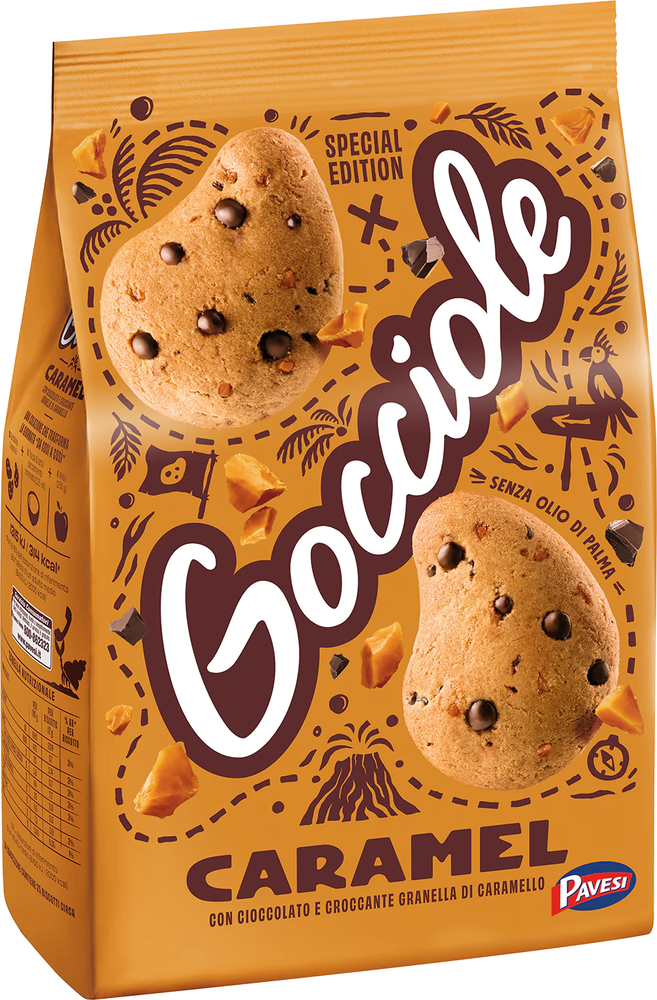 Biscuiti cu ciocolata, Gocciole, 500 g [0]