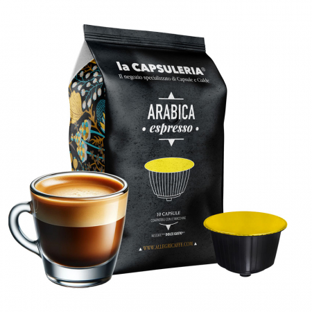 Cafea Arabica Espresso, 100 capsule compatibile Dolce Gusto - Capsuleria [0]