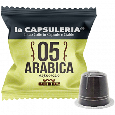 Cafea Arabica Espresso Monorigine, 100 capsule compatibile Nespresso [0]