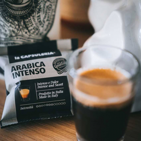 Cafea Arabica Intenso, 100 capsule compatibile Nespresso, La Capsuleria [3]