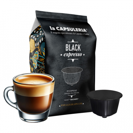 Cafea Black Espresso, 100 capsule compatibile Nescafe Dolce Gusto - Capsuleria [0]