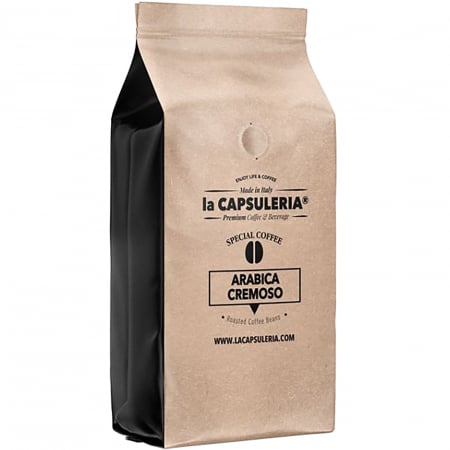 Cafea boabe Arabica Cremoso, Arabica 100%, 6 x1 KG, La Capsuleria - Capsuleria.ro [0]