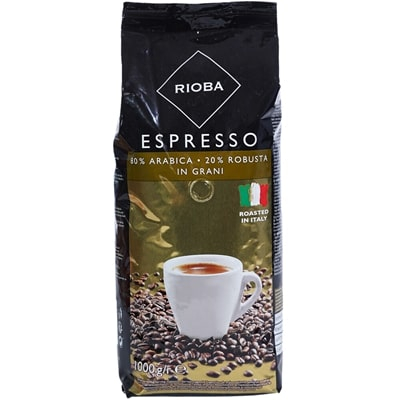 Boabe - Cafea boabe, Rioba Crema Classico, 1 kg