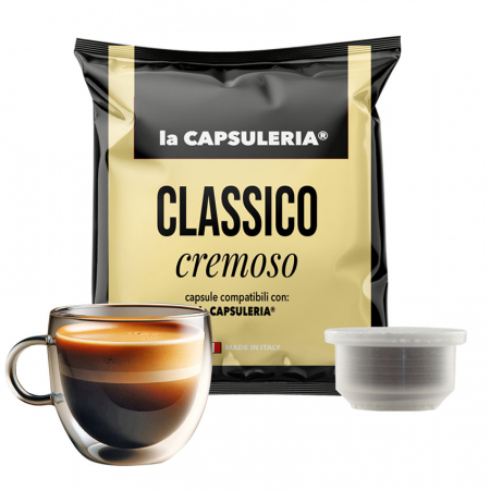 Cafea Classico Cremoso, 10 capsule compatibile Capsuleria [0]