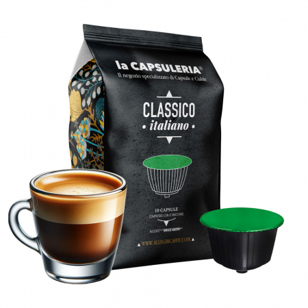 Cafea Classico Italiano, 100 capsule compatibile Nescafe Dolce Gusto - Capsuleria [0]