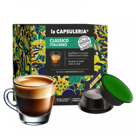 Cafea Classico Mio, 128 capsule compatibile Lavazza®* a Modo Mio®*, La Capsuleria | Capsuleria.ro [0]