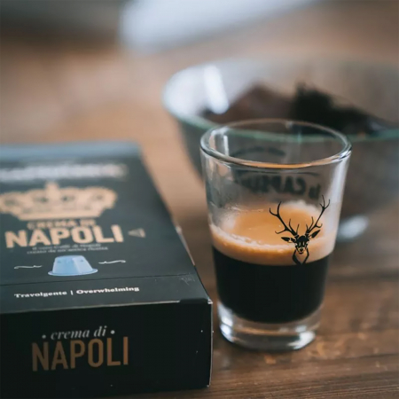 Cafea Espresso Napoli, 10 capsule compatibile Nespresso, La Capsuleria [3]
