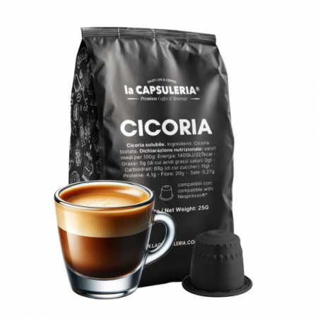 Cafea cu arome - Cafea de Cicoare, 10 capsule compatibile Nespresso, La Capsuleria