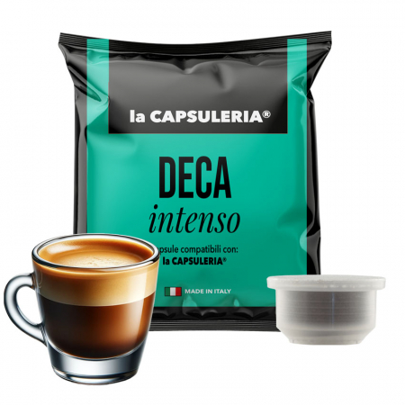 Cafea Deca Intenso, 10 capsule compatibile Capsuleria [0]