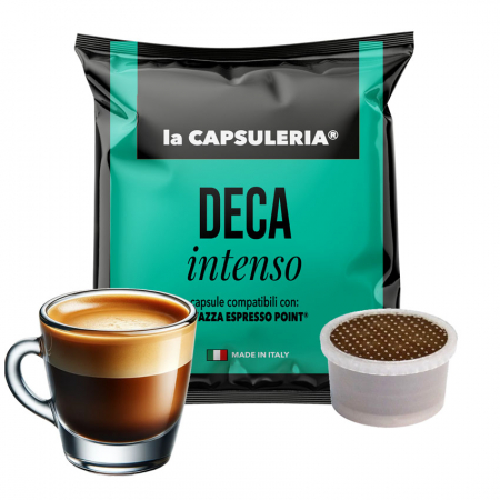 Lavazza® Espresso Point®* - Cafea Deca Intenso, 10 capsule compatibile Lavazza® Espresso Point®*, La Capsuleria