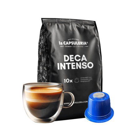 Nespresso®* - Cafea Deca Intenso, 10 capsule compatibile Nespresso