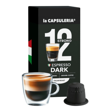 Capsule Cafea Espresso Dark compatibile cu Nespresso - La Capsuleria [7]
