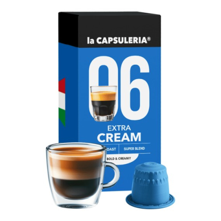 Cafea - Cafea Extra Cream, 10 capsule compatibile Nespresso - Capsuleria