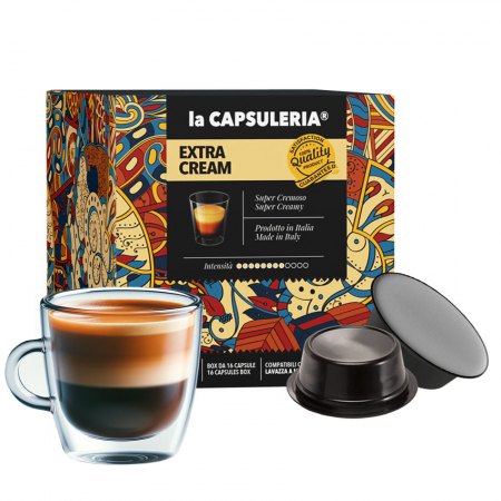 Cafea Extra Cream Mio, 128 capsule compatibile Lavazza®* a Modo Mio®*, La Capsuleria | Capsuleria.ro [0]