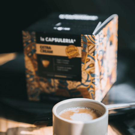 Cafea Extra Cream Mio, 128 capsule compatibile Lavazza®* a Modo Mio®*, La Capsuleria | Capsuleria.ro [7]