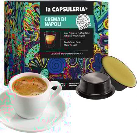 Kit degustare cafea, 126 de capsule compatibile Lavazza a Modo Mio, La Capsuleria [5]