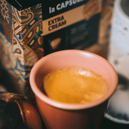 Cafea Extra Cream Mio, 16 capsule compatibile Lavazza®* a Modo Mio®*, La Capsuleria | Capsuleria.ro [4]
