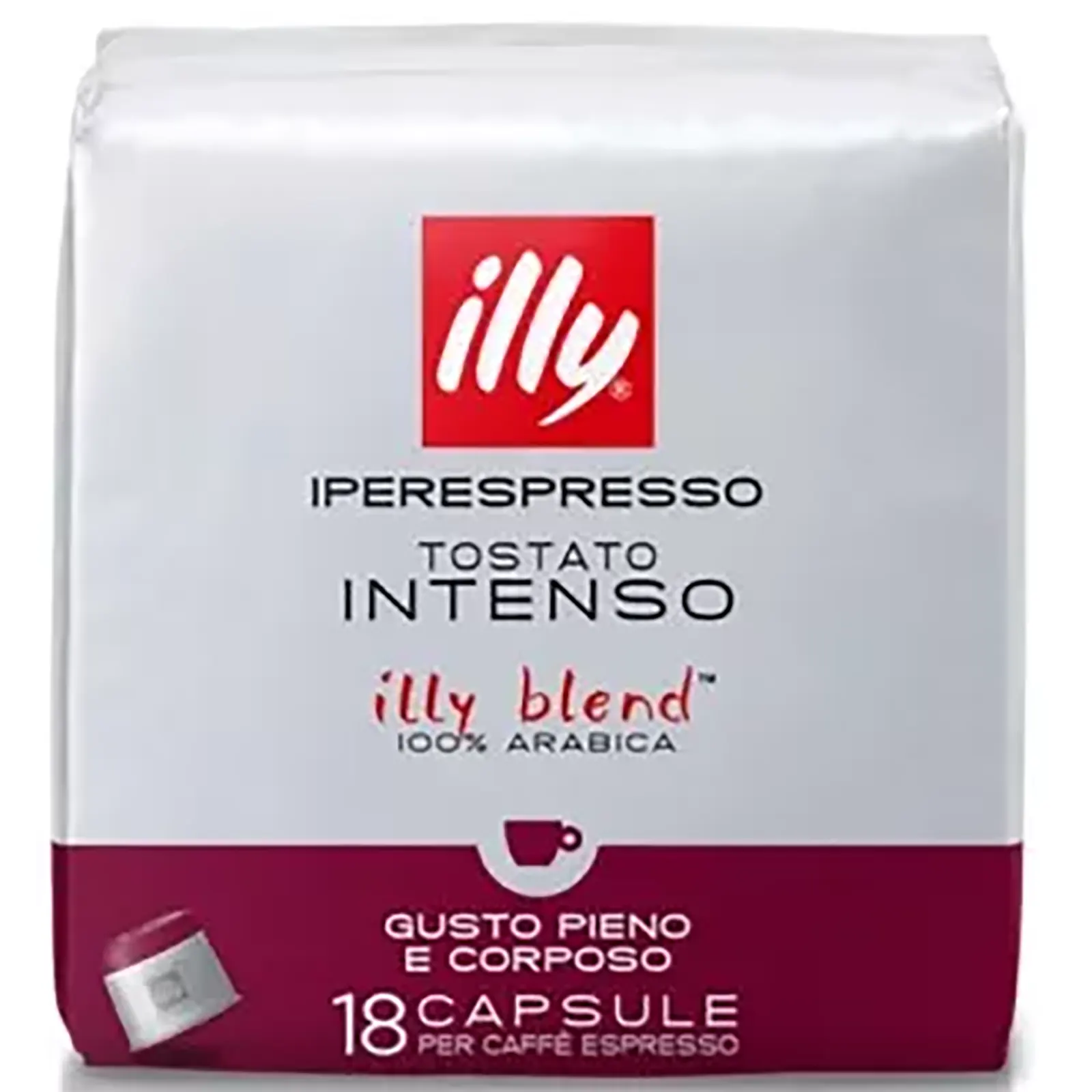 Cafea - Cafea Illy Intenso,18 capsule compatibile cu Illy Iperespresso Original