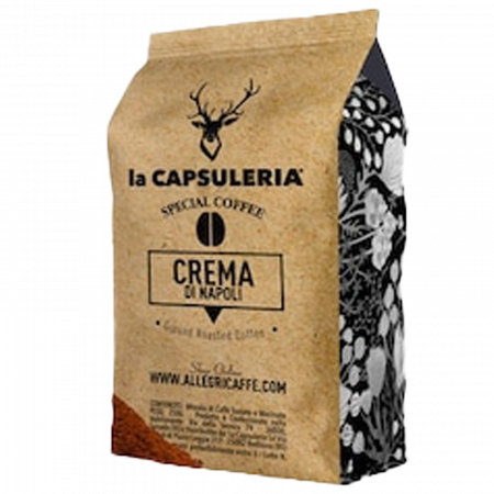 Cafea macinata Allegri Napoletano, Robusta, 5 x250 gr, La Capsuleria - Capsuleria.ro [0]
