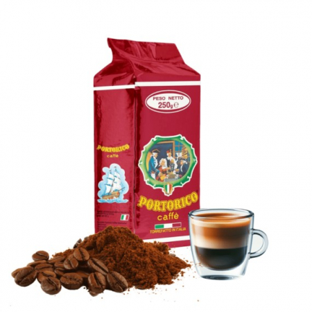 Macinata - Cafea macinata Forte Aroma Espresso Bar, Robusta, 250 G, Nero Nobile