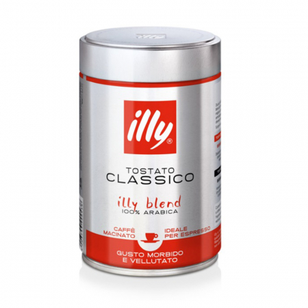 Macinata - Cafea Macinata Illy Moka Classico, 185 g