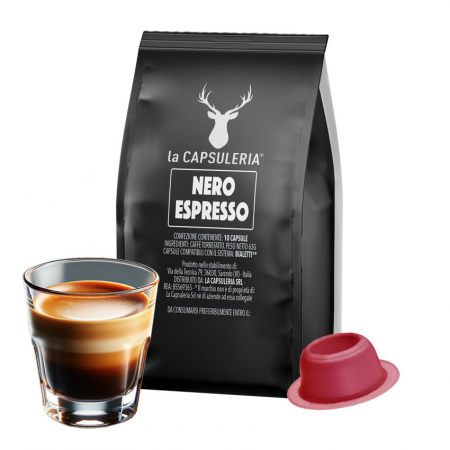 Cafea Nero Espresso, 80 capsule compatibile Bialetti®*, La Capsuleria | Capsuleria.ro [0]