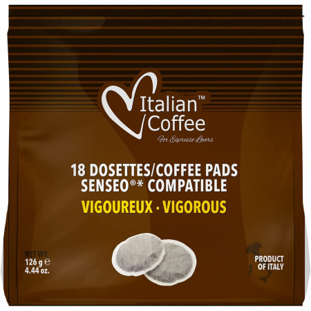 Cafea Vigoroso, 180 paduri compatibile Senseo®*, Italian Coffee [6]