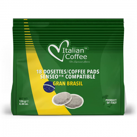 Cafea Gan Brasil, 180 paduri compatibile Senseo®*, Italian Coffee [4]