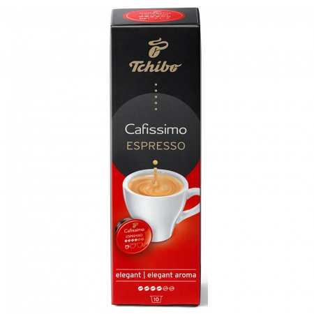 Ceaiuri - Caffe Espresso Elegant Aroma, 10 capsule compatibile, Tchibo Cafissimo