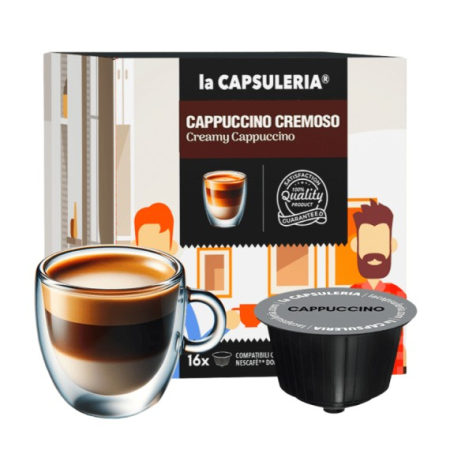 Dolce Gusto®* - Cappuccino, 16 capsule compatibile Dolce Gusto - Capsuleria