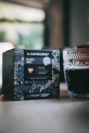 Cafea Black Mio, 16 capsule compatibile Lavazza a Modo Mio | Capsuleria.ro [2]