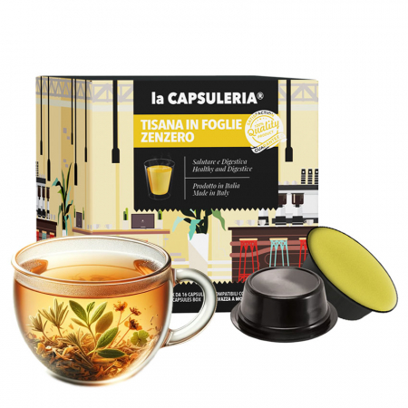 Ceai de Ghimbir, 16 capsule compatibile Lavazza®* a Modo Mio®*, La Capsuleria | Capsuleria.ro [0]