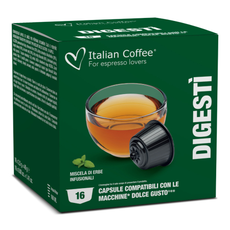 Capsule Ceai de Plante Digestiv compatibile cu Dolce Gusto - Italian Coffee [0]