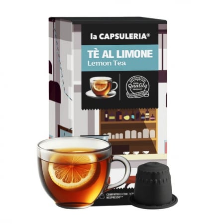 Nespresso®* - Ceai de Lamaie Dulce, 10 capsule compatibile Nespresso