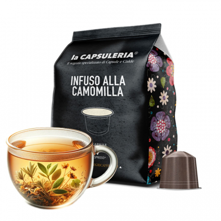 Ceaiuri - Ceai de Musetel, 10 capsule compatibile Nespresso - Capsuleria