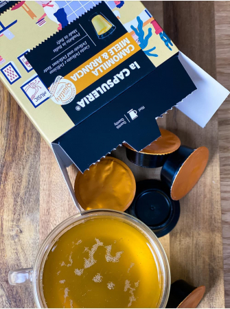 Ceai de Musetel cu miere si portocale Mio, 128 capsule compatibile Lavazza a Modo Mio [1]