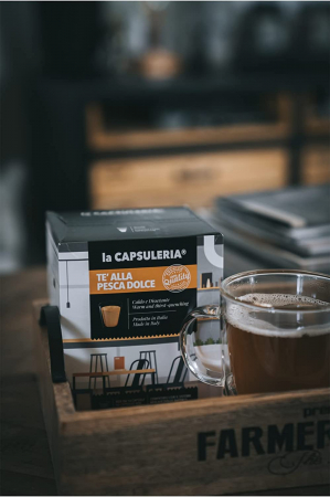 Ceai de Piersici, 96 capsule compatibile Dolce Gusto - Capsuleria [3]