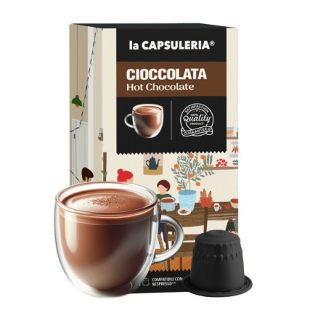 Ciocolata Calda, 10 capsule compatibile Nespresso - Capsuleria [0]