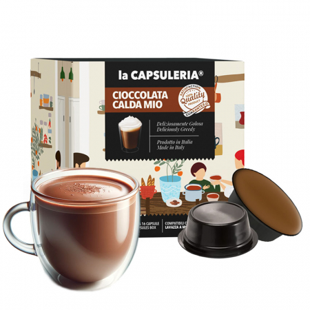 Ciocolata Calda, 128 capsule compatibile Lavazza®* a Modo Mio®*, La Capsuleria | Capsuleria.ro [0]
