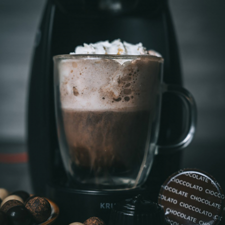 Ciocolata Calda cu gust de Fistic, 96 capsule compatibile Dolce Gusto, La Capsuleria [3]