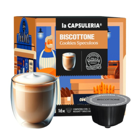 Dolce Gusto®* - Coockies Speculoos, 16 capsule compatibile Nescafe Dolce Gusto