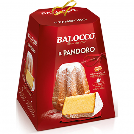 Produse de Craciun - Cozonac italian, Pandoro Balocco, 750 g