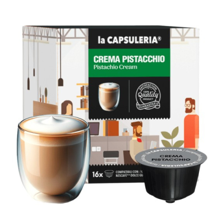 Dolce Gusto®* - Crema de Fistic, 16 capsule compatibile Dolce Gusto - Capsuleria